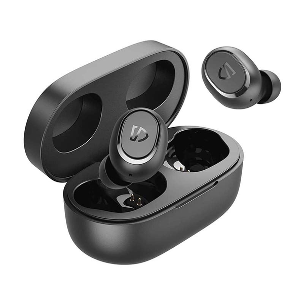 Безжични слушалки Soundpeats TrueFree2, Bluetooth V5.0, USB-C, черни