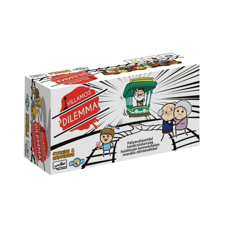 Gémklub Villamosdilemma magyar nyelvű társasjáték (19652182) (Gémklub19652182)
