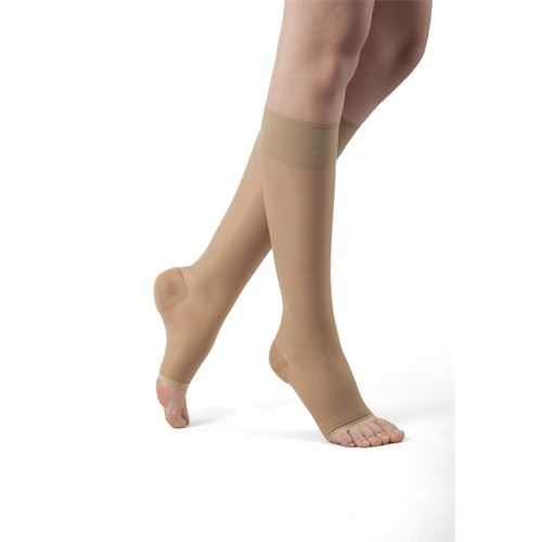 Veera kompressziós térdharisnya 70 DEN testszín 3-4, nyitott lábfej (GYEKT70NYT3) (GYEKT70NYT3)