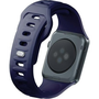 3mk силиконова каишка за Apple Watch 38/40/41 мм, тъмносиня