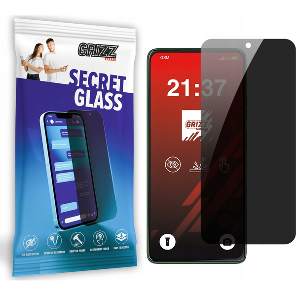 Szkło prywatyzujące GrizzGlass SecretGlass do Motorola Moto G Power 2025