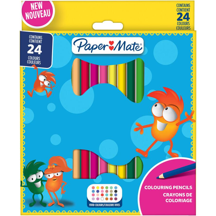 PAPER MATE Buntstifte Kids Colouring Bunt 24er M Blister (2166489) (2166489)