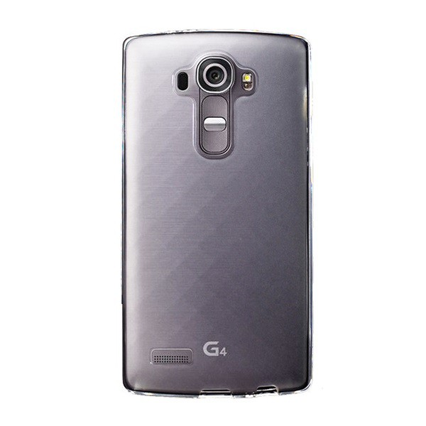 Szilikon telefonvédő (matt) ÁTLÁTSZÓ [LG G4 (H815)] (5996457537686)