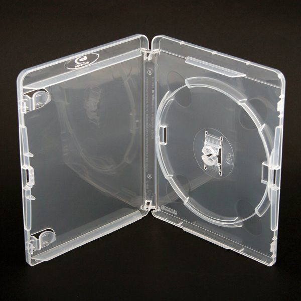 Amaray pudełko na płyty BLU-RAY 14MM 1 CLEAR