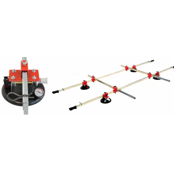 VÁKUUMOS TAPADÓKORONGOK NYOMÁSMÉRŐVEL 2 DB