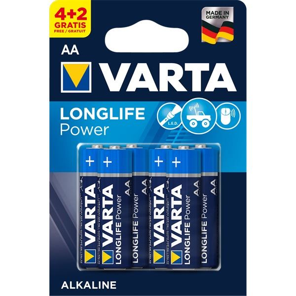 Varta 4906121436 Baterie de unică folosință AA Alcalină