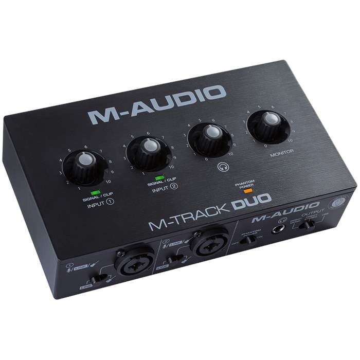 M-Audio M-Track Duo USB Audió Interfész (MTRACK DUO)