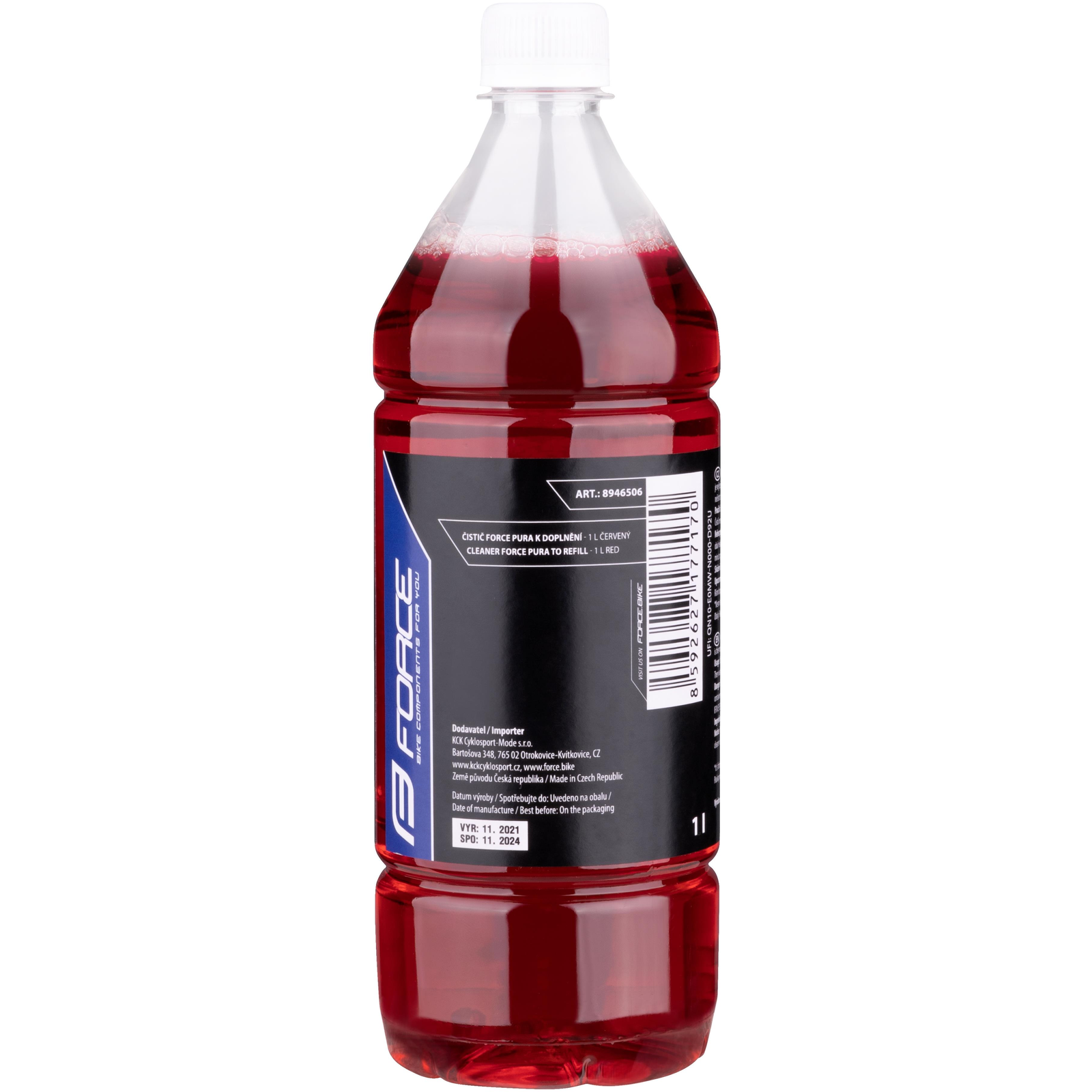 Force Pura Utántöltő, 1 l, piros, cherry (8946506)