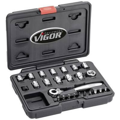 Vigor (V5202) Dugókulcs készlet 1/4 (6,3 mm) (V5202) (V5202)