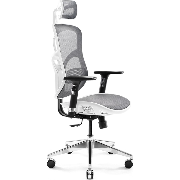 Diablo V-BASIC gaming chair white and grey