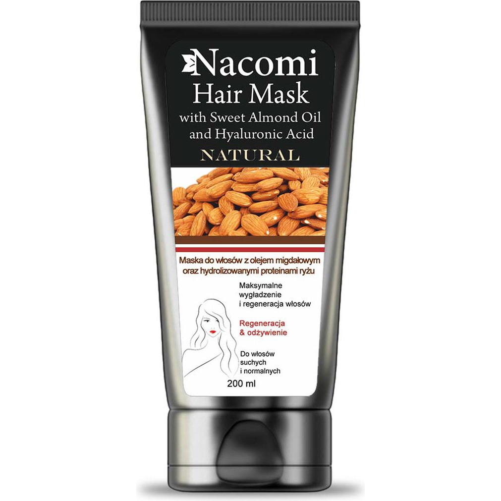 Nacomi Almond Oil Hair 200 ml (5902539700640)