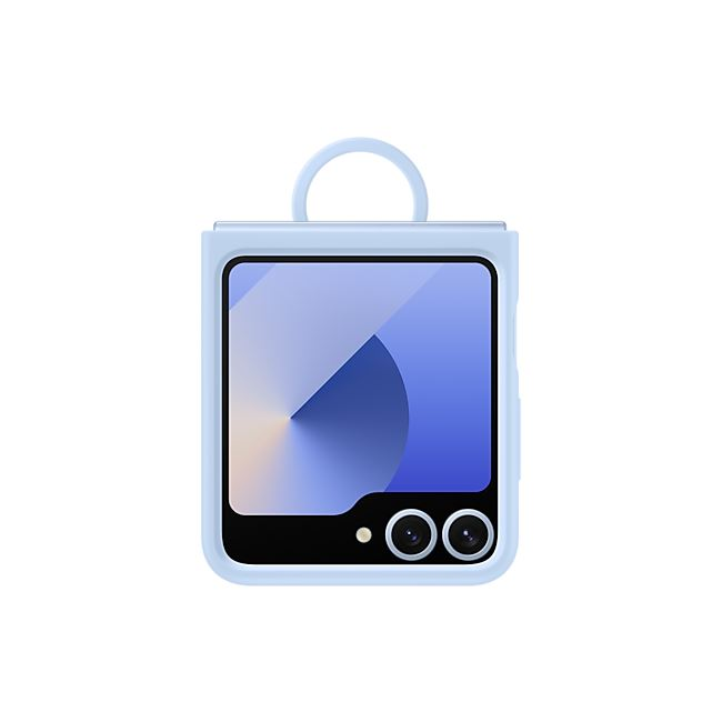 Samsung Galaxy Z Flip6 szilikon tok gyűrűvel kék (EF-PF741TLEGWW) (EF-PF741TLEGWW)