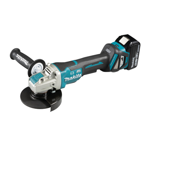 Makita DGA519RTJ Akkumulátoros sarokcsiszoló + Koffer