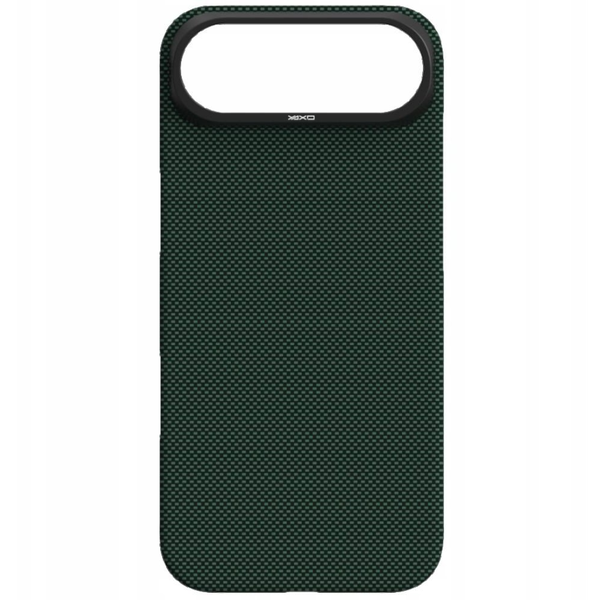 Tok, YAXO Aramid Fiber Ultra Slim Magnet kompatibilis iPhone Air, Sötétzöld