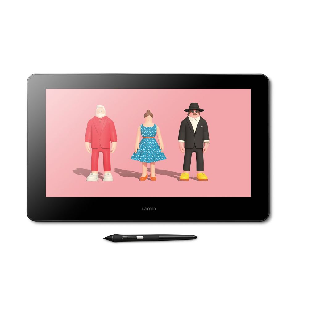 Wacom Cintiq Pro 16 2021 digitális rajztábla fekete (DTH167K0B) (DTH167K0B)