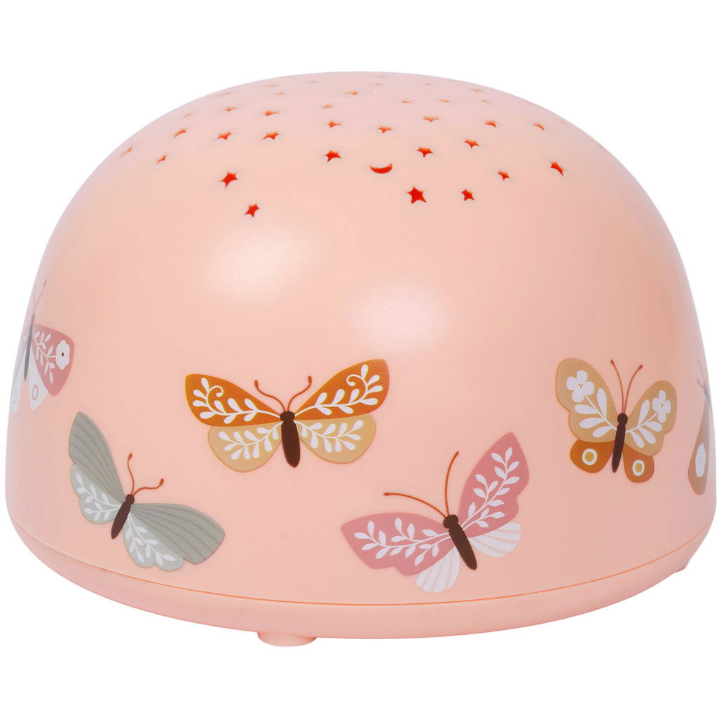 A Little Lovely Company lamp with projector butterflies (ALLC_PLBFMC12)