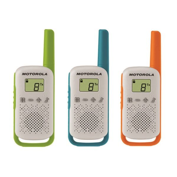 Motorola Talkabout T42 Triple Pack walkie talkie 3db (258338) (m258338)