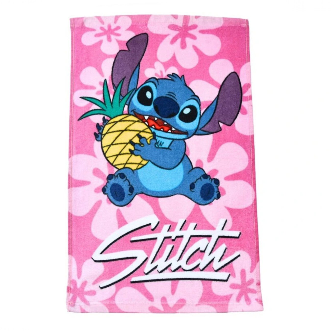 CARBOTEX Gyerek törölköző - Lilo és Stitch, ananász, 30×50 cm (5905742201386)