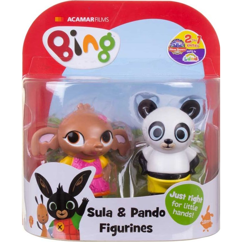 Bing és barátai 2 darabos műanyag figura szett - Bing és Flop (3528)