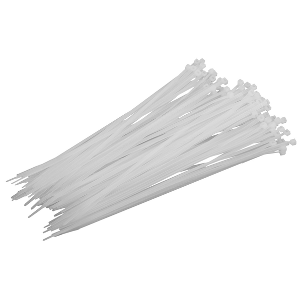 Pro-Line Opaski zaciskowe nylonowe białe 2,5x100mm 100szt. - 59110B
