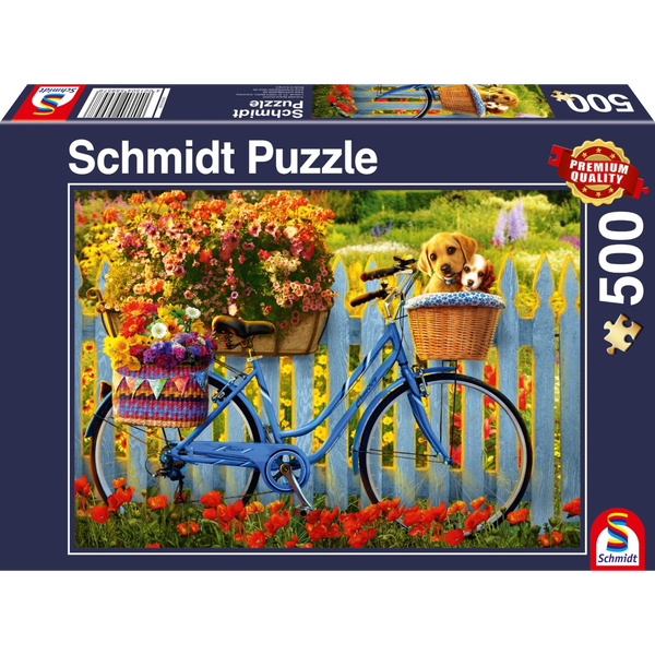 SCHMIDTSPIELE Puzzle játék 500 darabos Sunday outing with good friends