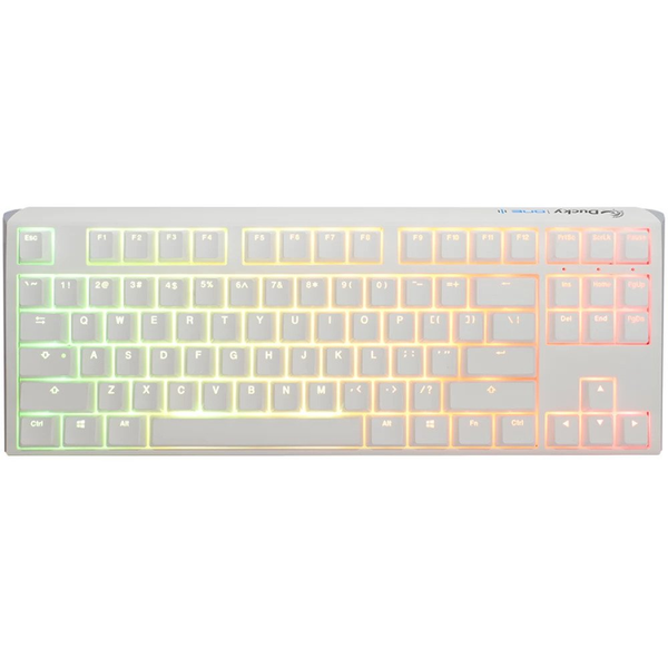 Billentyűzet Ducky ONE 3 TKL MX Speed Silver RGB Premium ABS Magyar (HU) Fehér (DKON2187ST-PHUALPWWWSC1)