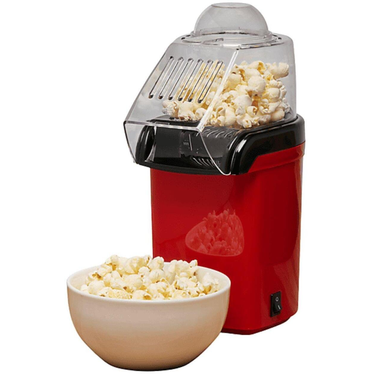 Stroj na popcorn Alpina ALP-MX-33386 červený