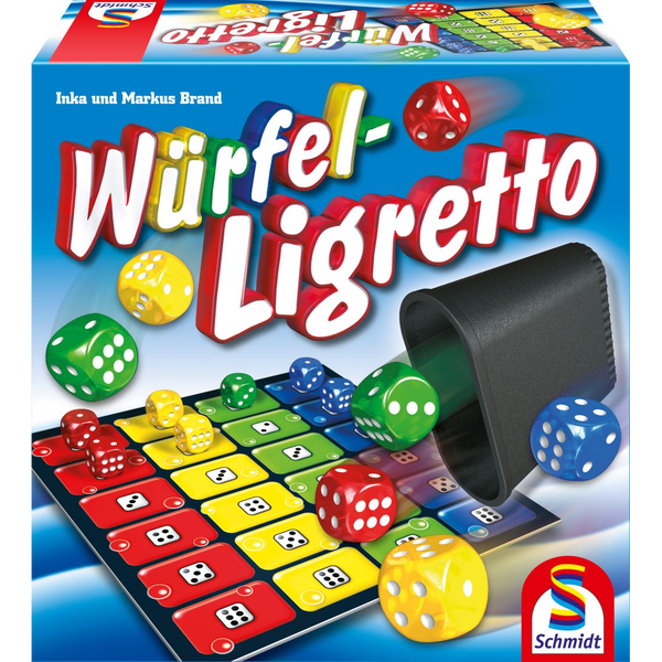 Schmidt Ligretto dice társasjáték 2-4 játékos