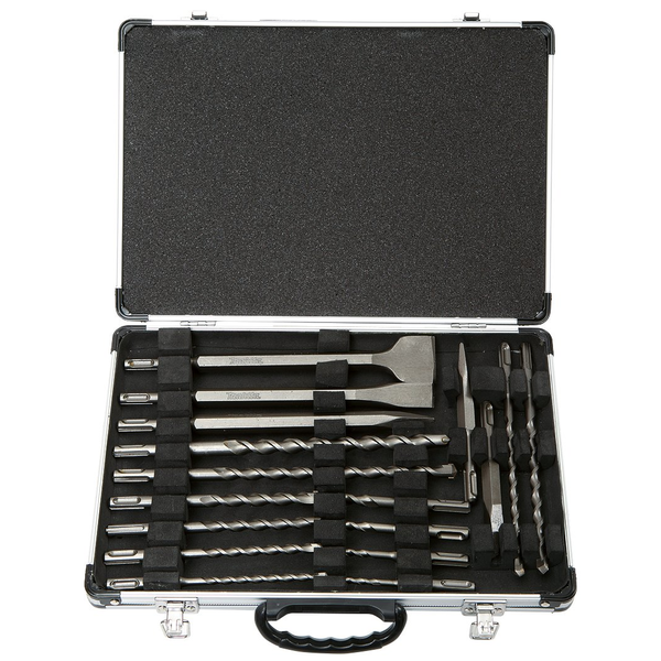 Makita D-42444 SDS+ beton fúrószár és véső készlet (17db / csomag)