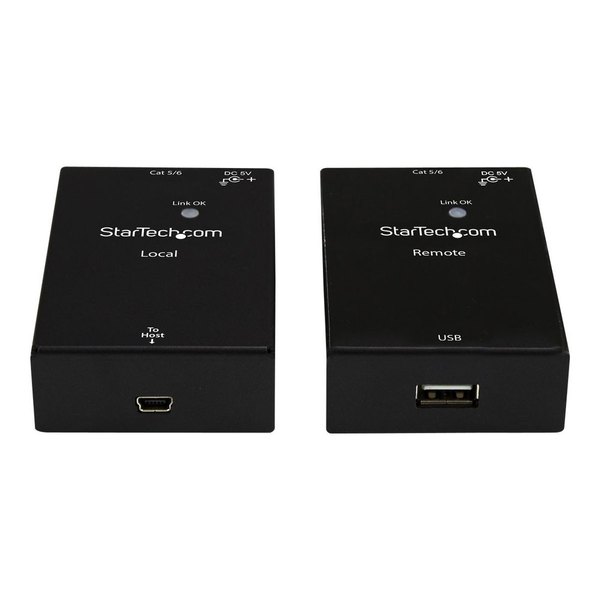 StarTech.com USB2001EXTV konzol extender Konzol adó-vevőegység 480 Mbit/s