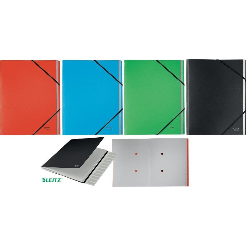 Leitz 39150055 elválasztó Karton Zöld 1 db (39150055)