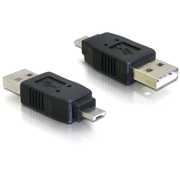 Adaptér USB micro A zástrčka - USB A zástrčka Delock 65037