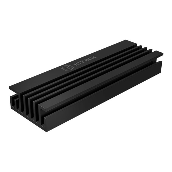 ICY BOX IB-M2HS-70 Solid-state drev Køleplade/køler Sort 1 stk
