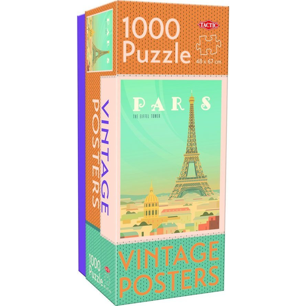 Tactic 58661 puzzel Legpuzzel 1000 stuk(s) Stad