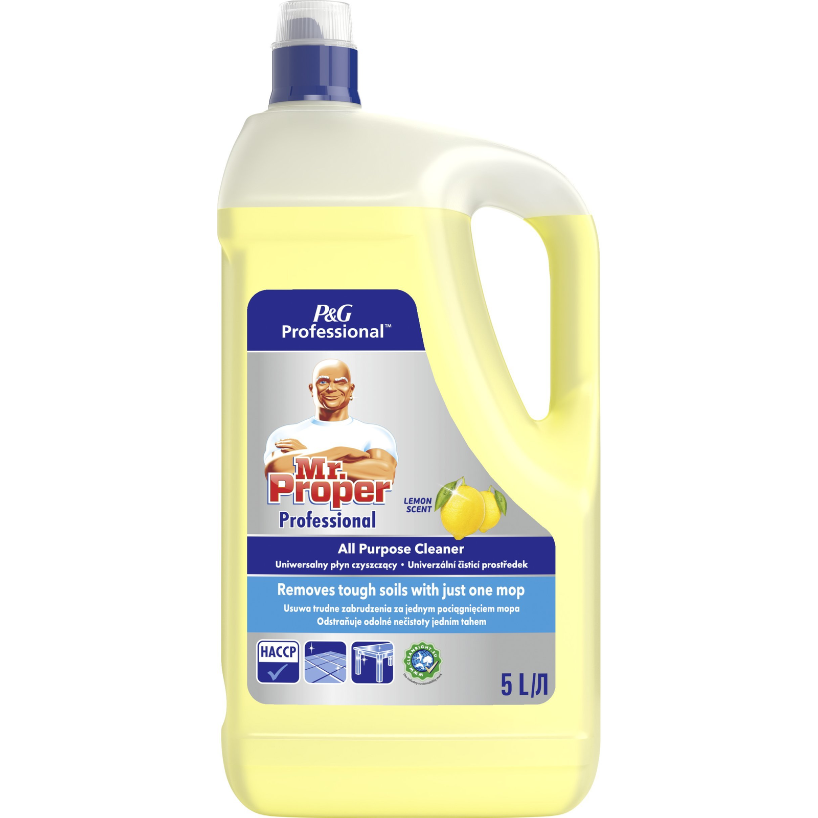 Mr Proper Lemon Univerzális padló és felülettisztító 5L (OR-PR-PŁ-01-90)