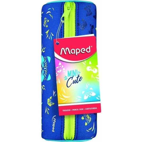 PENÁL TUBA MINI ROZTOMILÝ MODRÝ MAPED, MAPED