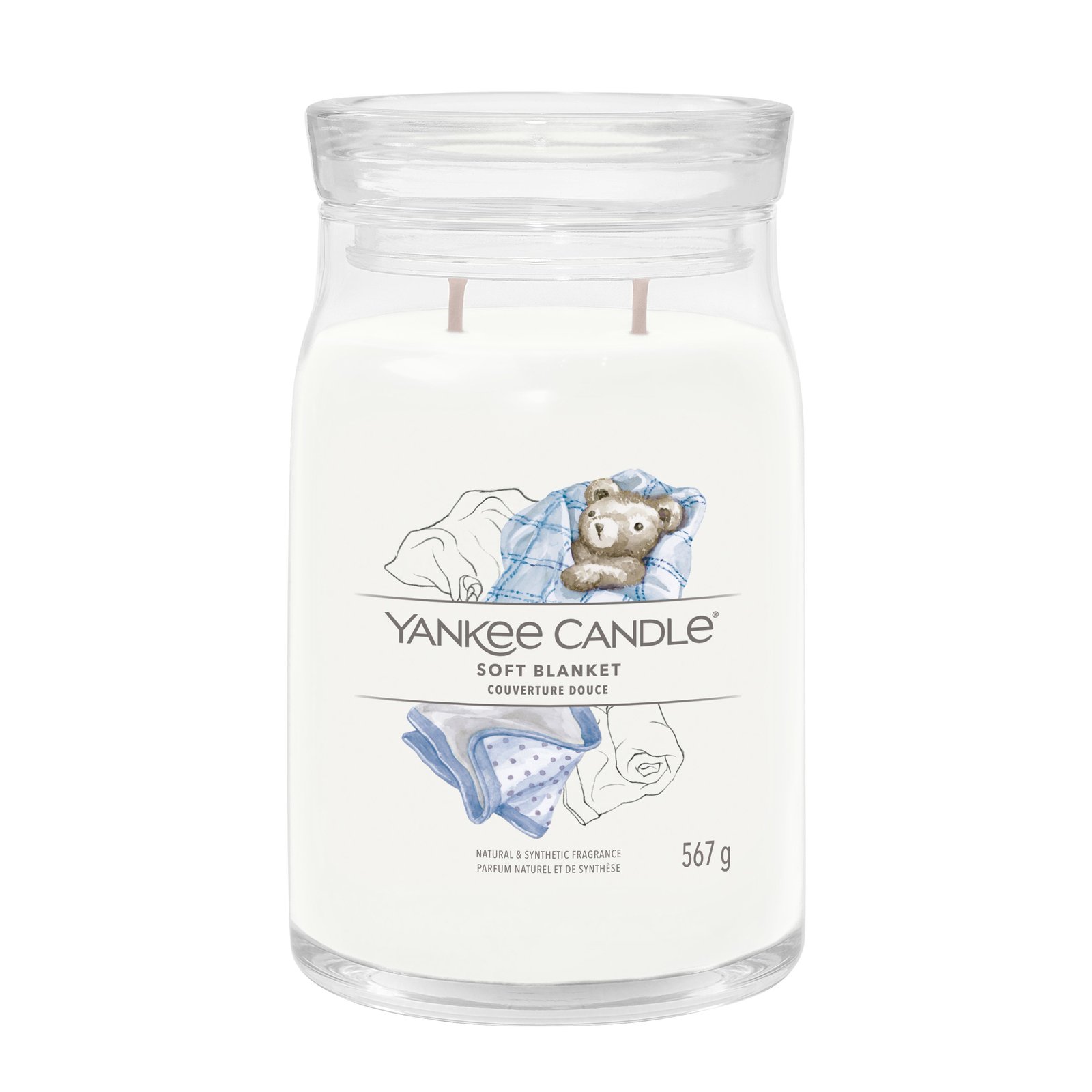Yankee Candle Signature Soft Blanket Illatgyertya 567g (1701376E)