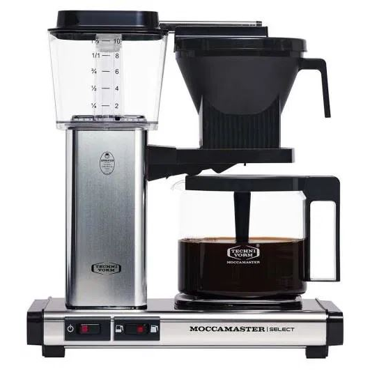 Moccamaster KBG 741 Select filteres kávéfőző ezüst (601030099) (mocca601030099)