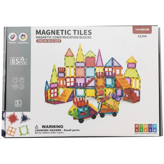 Alltoys mágneses építőkészlet, 85 db (8591945106961)