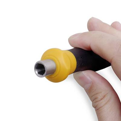 Bernstein Csavarhúzó fogantyú 1/4 hüvelykes bit mágnestartóval 120 mm 1/4 (4-107) (4-107)