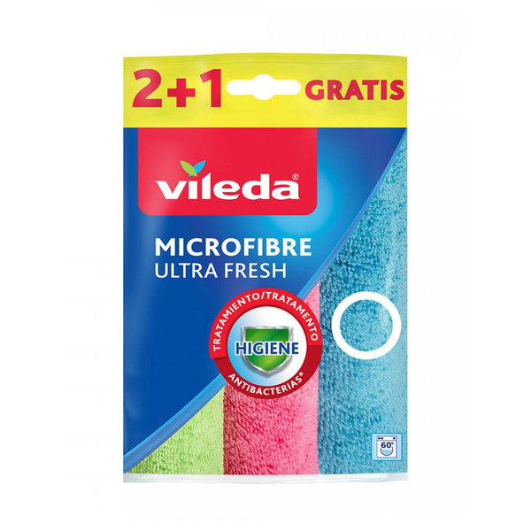 Vileda utěrka Mikrovlákno Ultra Fresh 3 ks