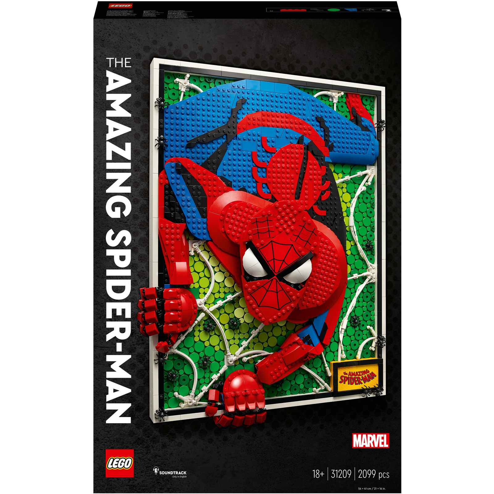 LEGO Art 31209 Úžasný Spider-Man (31209)