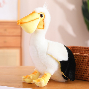 Pluszowy Pelikan Ptak Pluszak Maskotka Przytulanka 24cm EDUKAMP