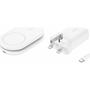 Belkin Boost 2in1 Foldable WIZ028 Magnetic/Qi/Qi2 Inductive Charger 15W + PSU, Бял