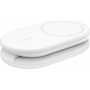 Belkin Boost 2in1 Foldable WIZ028 Magnetic/Qi/Qi2 Inductive Charger 15W + PSU, Бял