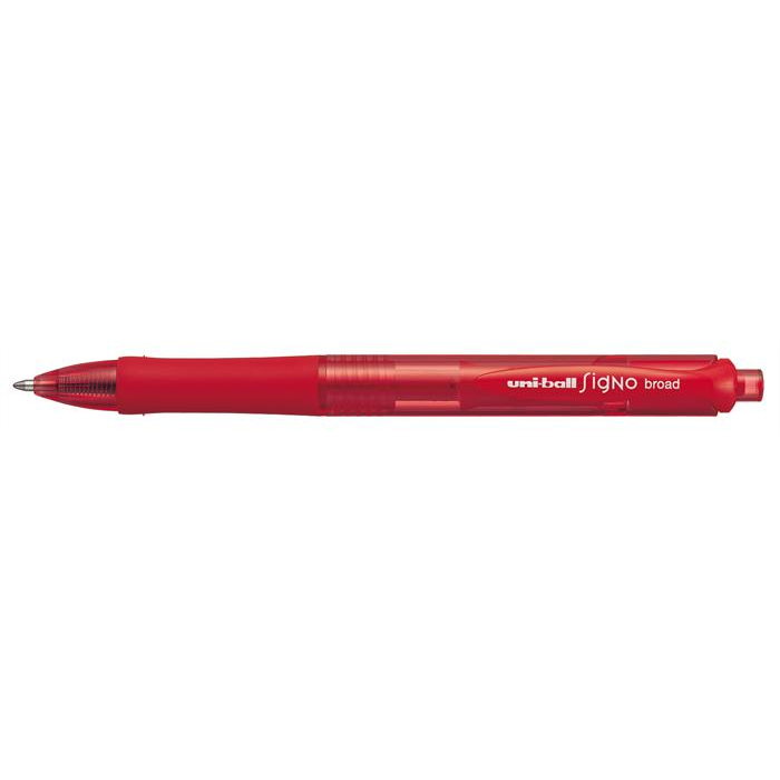 Uni UMN-152 Nyomógombos Zseléstoll - 0.2 mm / Piros (UMN-152 RED)