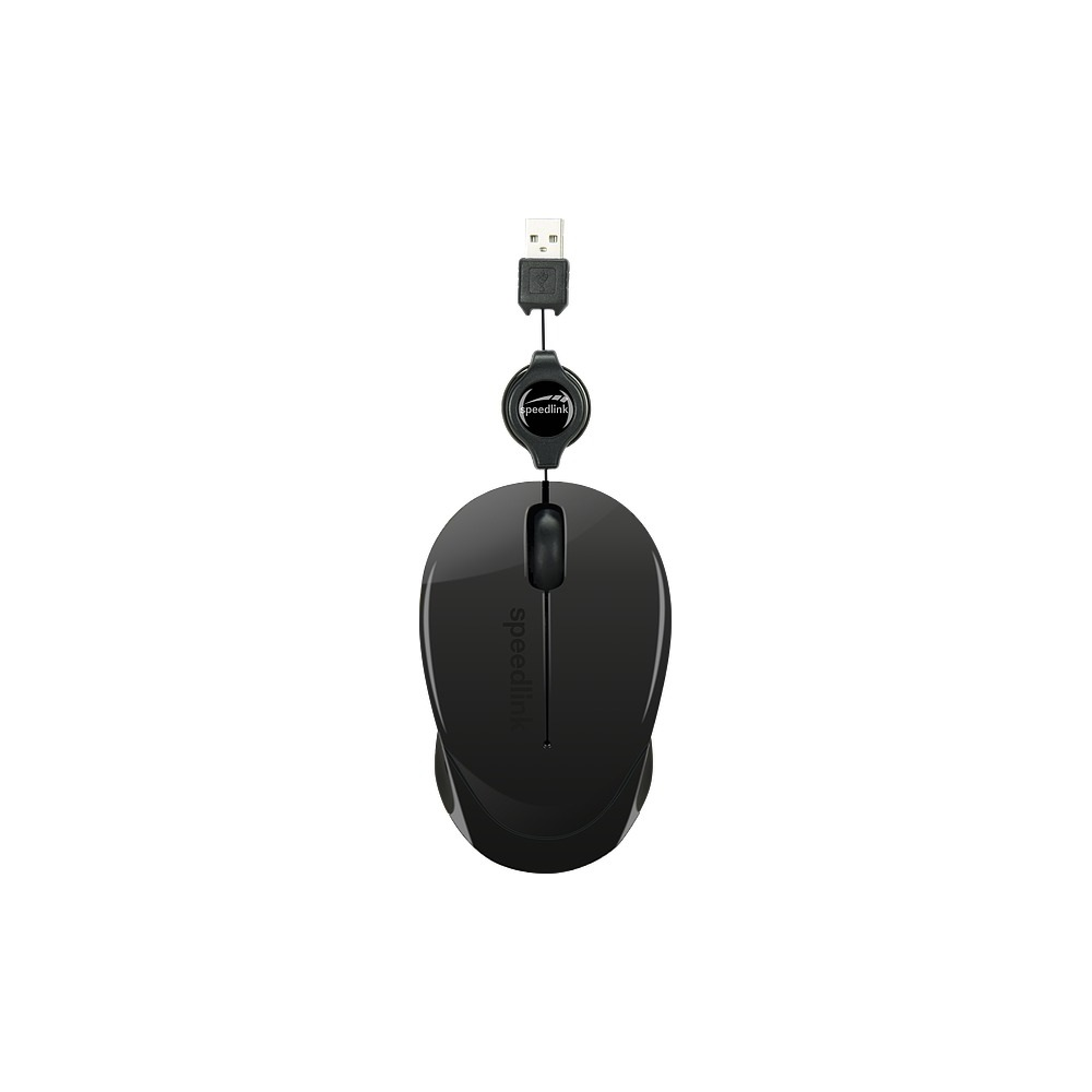 Speedlink BEENIE USB egér 1200 DPI fekete (SL-610012-BK)