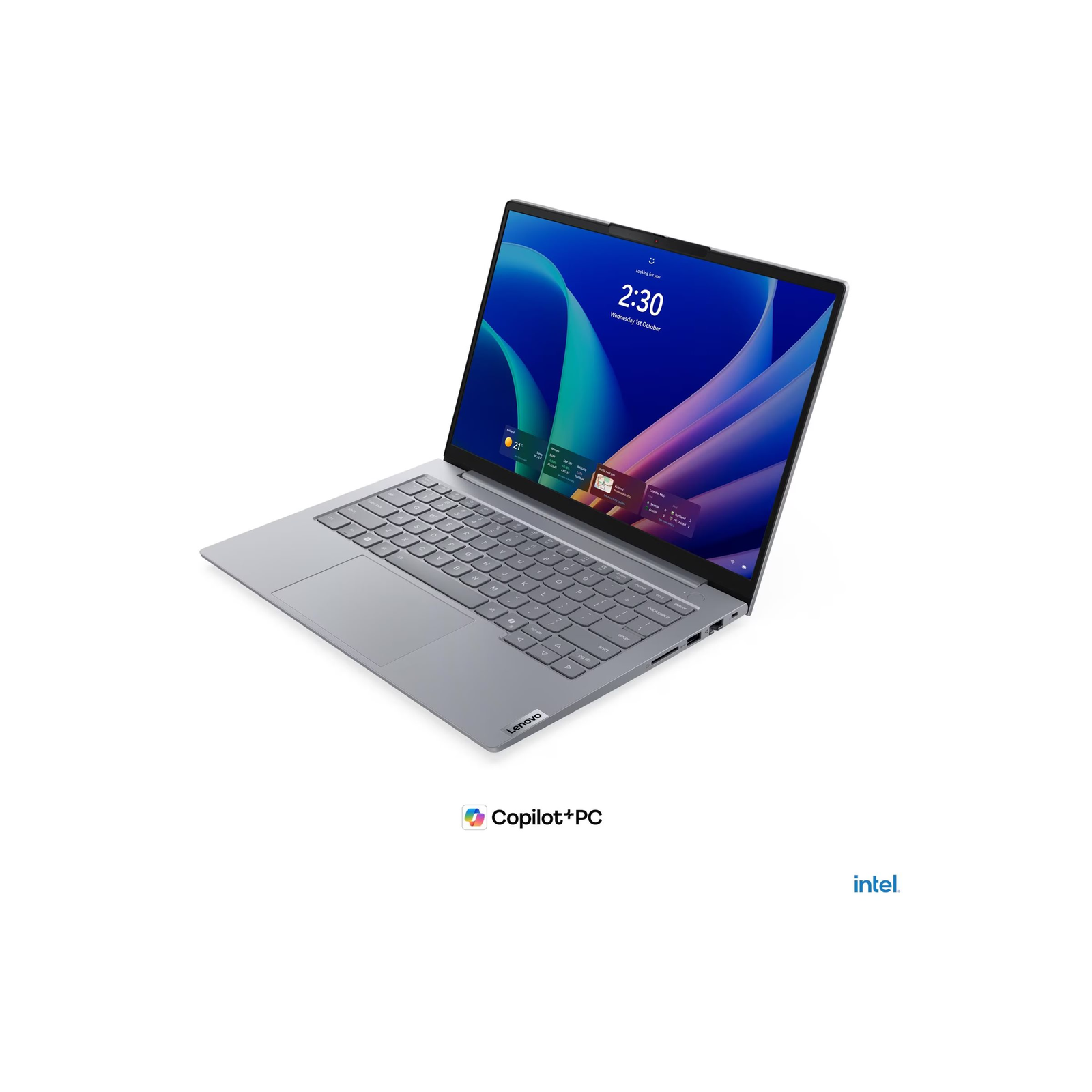 Lenovo ThinkBook 14 G9 IPL Copilot+ PC Intel Core Ultra 5 325 Laptop 35,6 cm (14") WUXGA 16 GB DDR5-SDRAM 512 GB SSD Wi-Fi 7 (802.11be) Windows 11 Pro Nordická Šedá