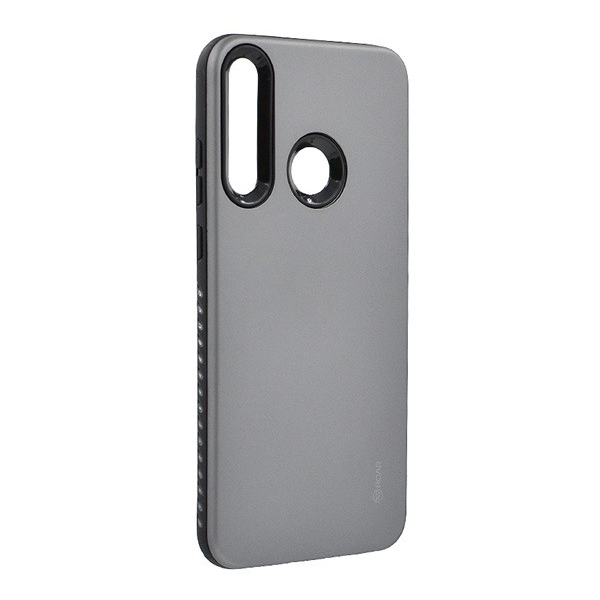 ROAR RICO ARMOR szilikon telefonvédő (közepesen ütésálló, műanyag hátlap, matt) SZÜRKE [Huawei Y6p] (5996457979172)