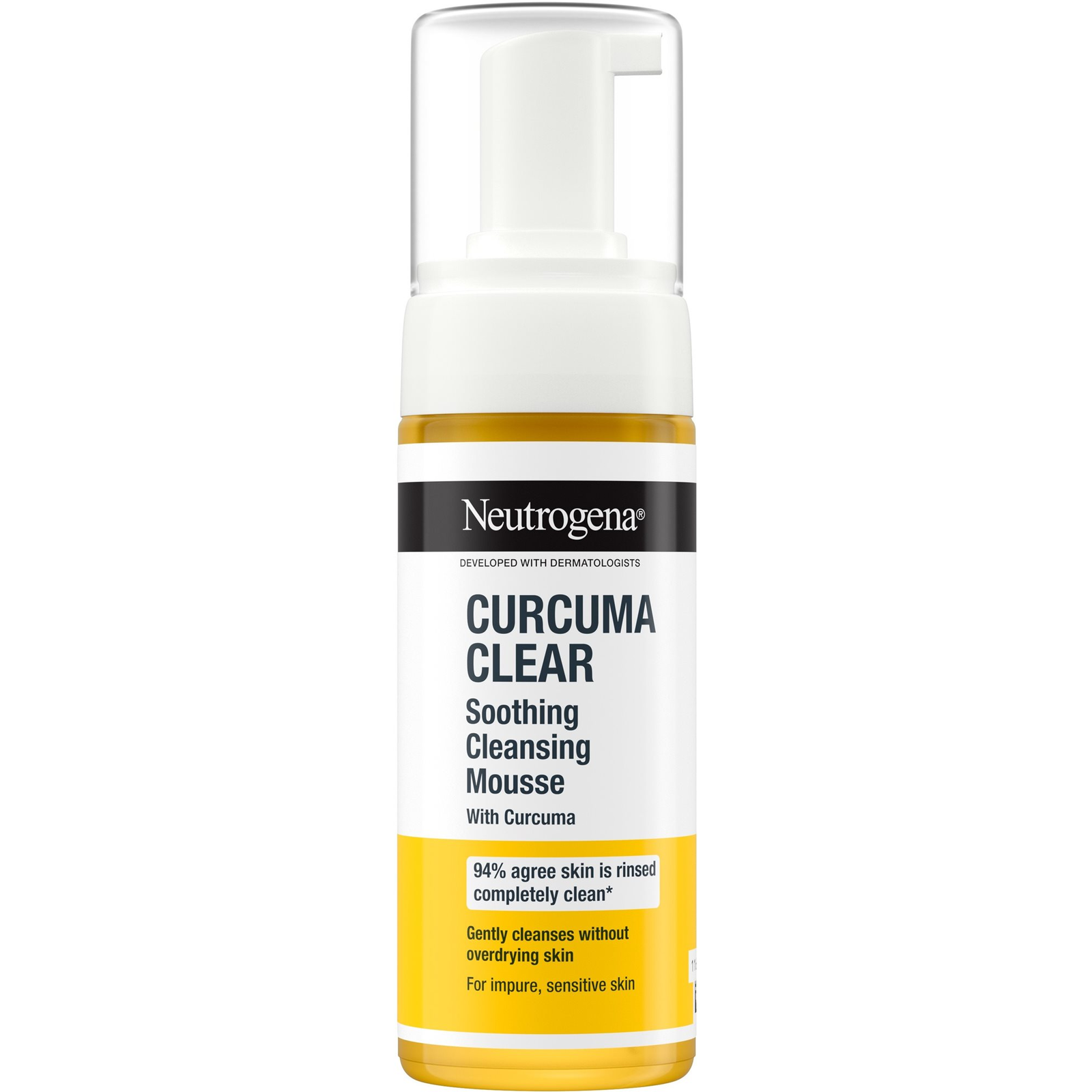 NEUTROGENA Curcuma Clear Mousse Clenser 150 ml (3574661819761)